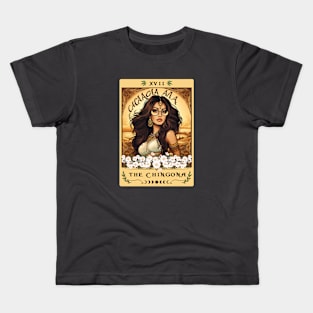 The Chingona Tarot Card, Latin Women Pride Kids T-Shirt